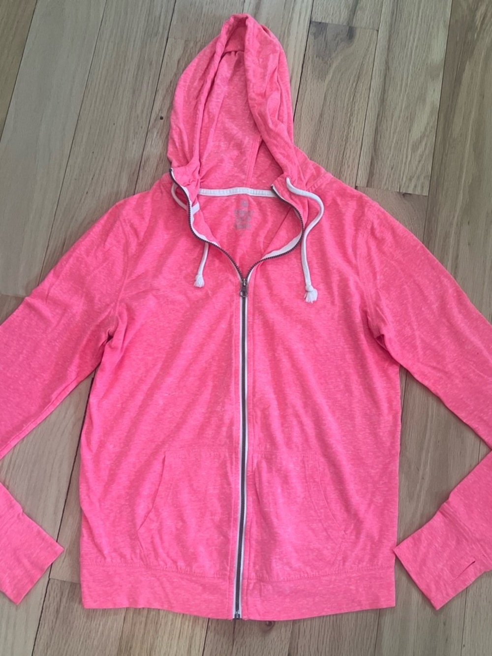 SO zip up hooded shirt